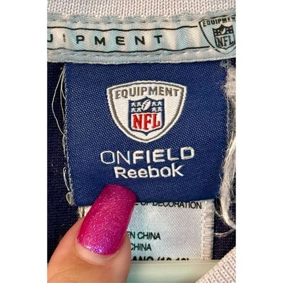 Youth Ladainian Tomlinson #21 San Diego Chargers Reebok Authentic NFL Jersey M - Picture 8 of 9